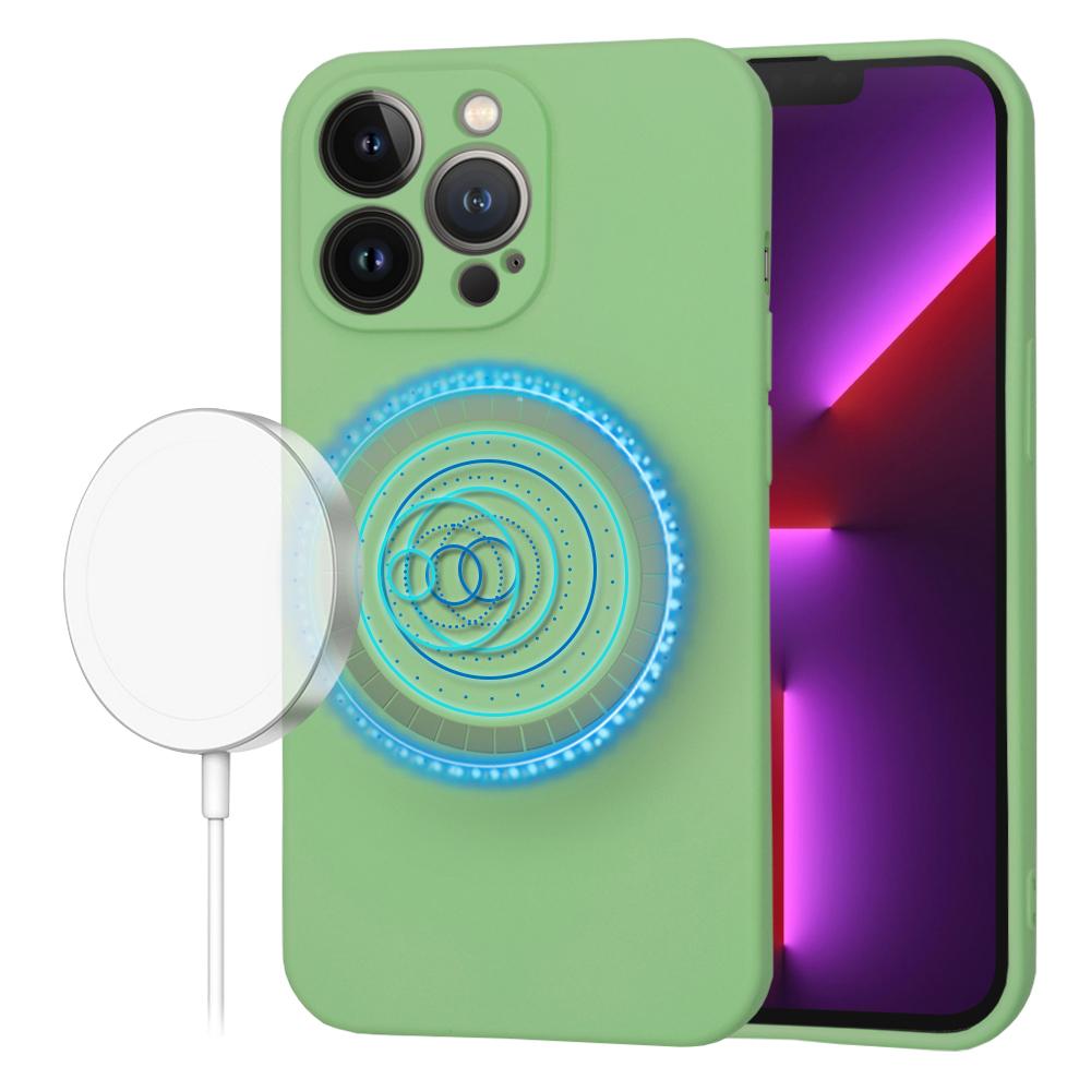 1764019 Coque Techsuit SoftFlex MagSafe pour iPhone 13 Pro - Mint Green – Image 1