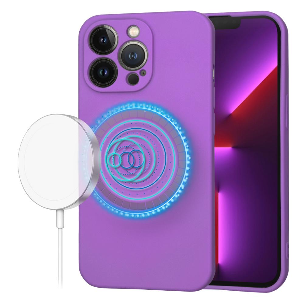 1764193 Coque Techsuit SoftFlex MagSafe pour iPhone 13 Pro - Purple – Image 1