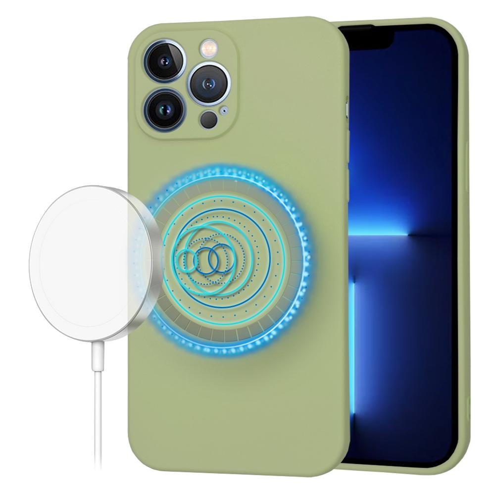 1765081 Coque Techsuit SoftFlex MagSafe pour iPhone 13 Pro Max - Matcha – Image 1