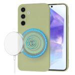 Coque Techsuit SoftFlex MagSafe pour Samsung Galaxy A55 - Matcha