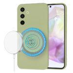 Coque Techsuit SoftFlex MagSafe pour Samsung Galaxy A35 - Matcha