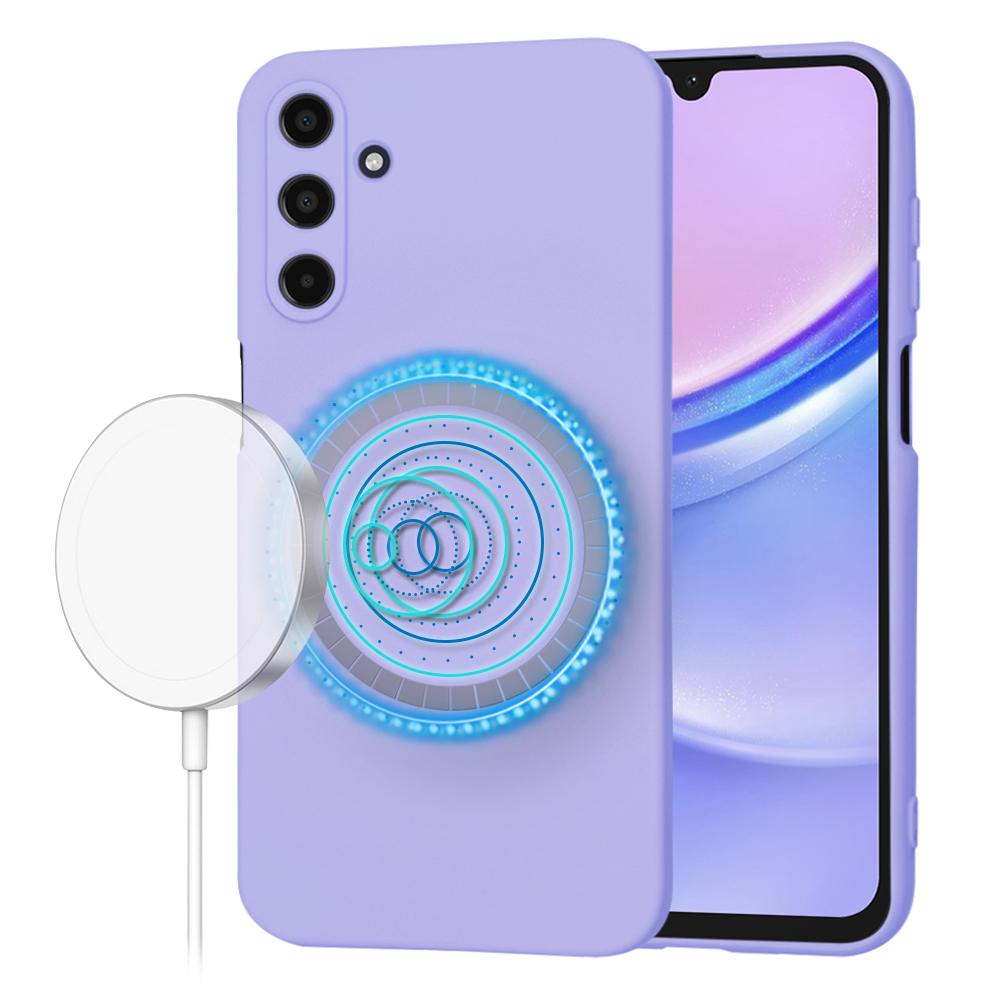 1765735 Coque Techsuit SoftFlex MagSafe pour Samsung Galaxy A15 4G / A15 5G - Light Purple – Image 1