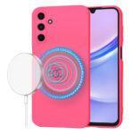 Coque Techsuit SoftFlex MagSafe pour Samsung Galaxy A15 4G / A15 5G - Hot Pink
