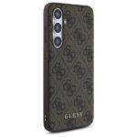 Coque Guess Hardcase 4G Classic pour Samsung Galaxy S24 FE - Brown – Image 5