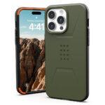 Coque UAG Civilian MagSafe pour iPhone 15 Pro - Olive Drab