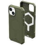 Coque UAG Essential Armor MagSafe pour iPhone 15 Plus - Olive Drab