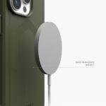Coque UAG Essential Armor MagSafe pour iPhone 15 Pro - Olive Drab – Image 2