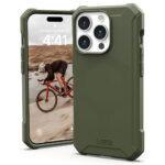 Coque UAG Essential Armor MagSafe pour iPhone 15 Pro Max - Olive Drab