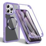 Coque intégrale Techsuit ColorVerse 360 MagSafe pour iPhone 16 Pro Max - Purple