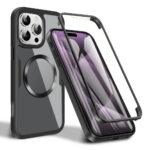 Coque intégrale Techsuit ColorVerse 360 MagSafe pour iPhone 16 Pro Max - Black