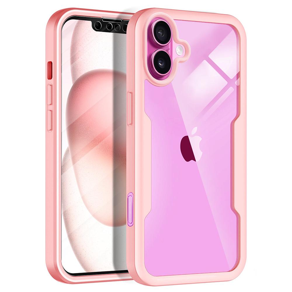 1779997 Coque intégrale Techsuit ColorVerse 360 pour iPhone 16 Plus - Pink – Image 1