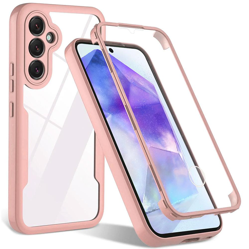 1782559 Coque intégrale Techsuit ColorVerse 360 pour Samsung Galaxy S24 Plus - Pink – Image 1