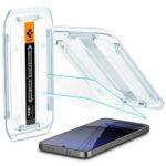 Lot de 2 protections d'écran Spigen Glas.tR EZ-FIT pour Samsung Galaxy S24 FE / Galaxy A56 - Clear – Image 5