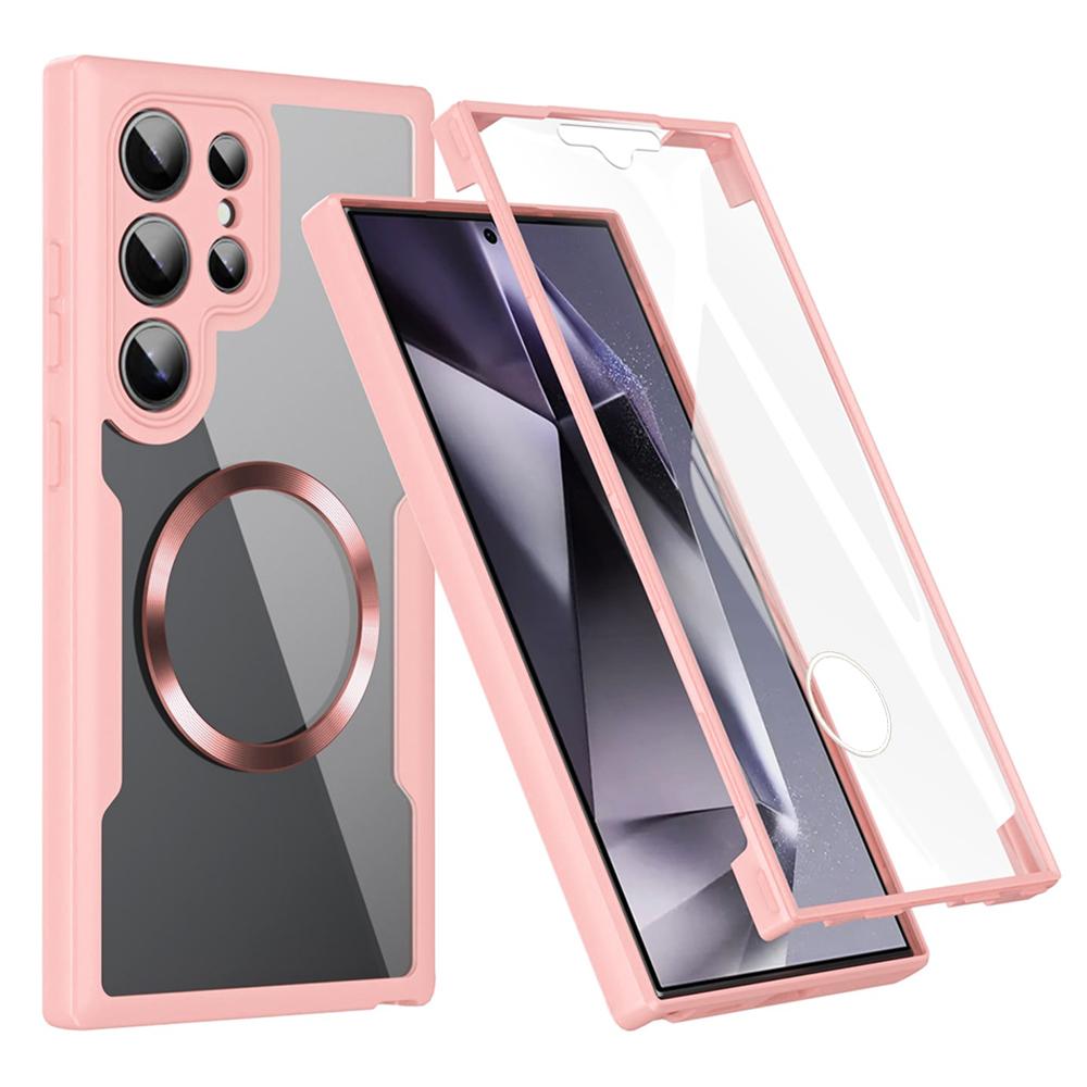 1783309 Coque intégrale Techsuit ColorVerse 360 MagSafe pour Samsung Galaxy S24 Ultra - Pink – Image 1