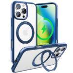 Coque Torras Ostand R Fusion MagSafe Series pour iPhone 16 Pro - Navy Blue