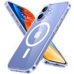 Coque Torras Diamond MagSafe Series pour iPhone 16 - Clear