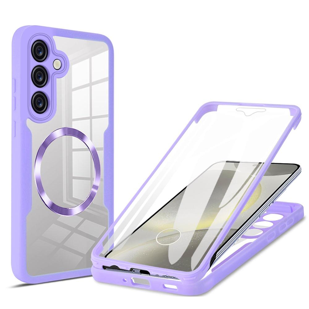 1835887 Coque intégrale Techsuit ColorVerse 360 MagSafe pour Samsung Galaxy S24 - Purple – Image 1