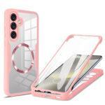 Coque intégrale Techsuit ColorVerse 360 MagSafe pour Samsung Galaxy S25 Plus - Pink