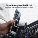 Coque Torras Pstand MagSafe pour Samsung Galaxy S24 Ultra - Clear – Image 5