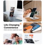 Coque Torras Pstand MagSafe pour Samsung Galaxy S24 Ultra - Clear – Image 6