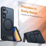 Coque Torras Pstand MagSafe pour Samsung Galaxy S24 - Black – Image 3