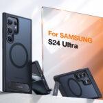 Coque Torras Pstand MagSafe pour Samsung Galaxy S24 Ultra - Black – Image 4