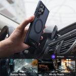 Coque Torras Pstand MagSafe pour Samsung Galaxy S24 Ultra - Black – Image 5