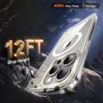 Coque Torras Pstand MagSafe pour iPhone 15 Pro - Clear – Image 3