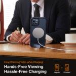 Coque Torras Pstand MagSafe pour iPhone 15 - Black – Image 6