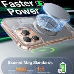 Coque Torras Pstand MagSafe pour iPhone 16 Pro Max - Clear – Image 6