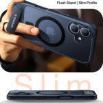 Coque Torras Pstand MagSafe pour iPhone 16 Plus - Black – Image 4