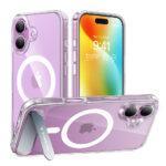 Coque Torras Pstand MagSafe pour iPhone 16 Plus - Clear