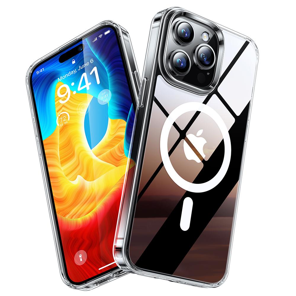 1849981 Coque Torras Diamond MagSafe Series pour iPhone 15 Pro - Clear – Image 1