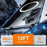 Coque Torras Diamond MagSafe Series pour Samsung Galaxy S24 - Clear – Image 2