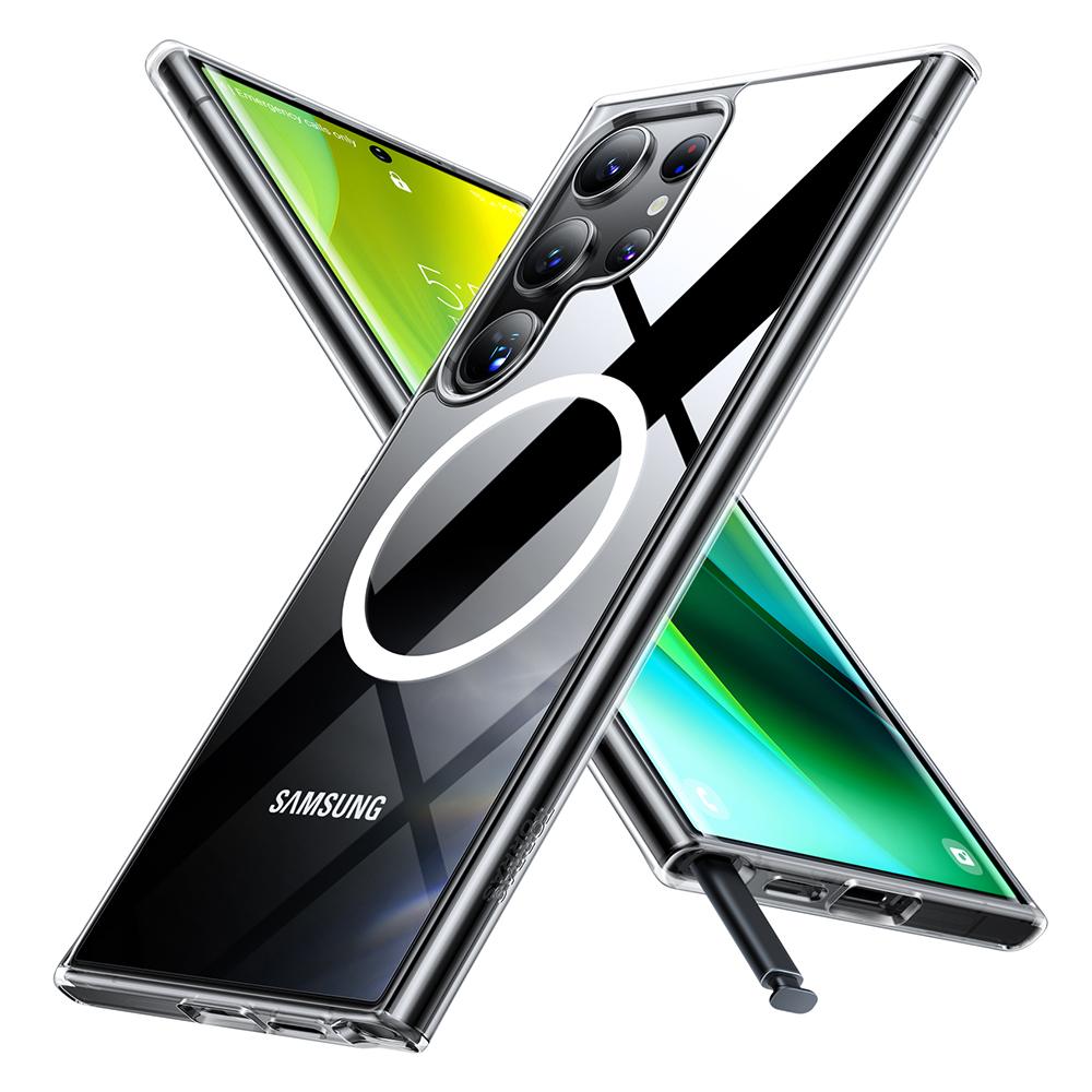 1850125 Coque Torras Diamond MagSafe Series pour Samsung Galaxy S24 Ultra - Clear – Image 1