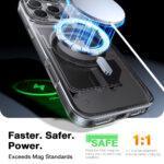 Coque Torras Diamond MagSafe Series pour iPhone 16 Pro - Clear – Image 3