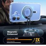 Coque Torras Diamond MagSafe Series pour iPhone 16 - Clear – Image 6