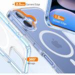 Coque Torras Diamond MagSafe Series pour iPhone 16 Plus - Clear – Image 2