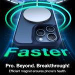 Coque Torras Guardian Magnetic Series pour iPhone 15 Pro - Navy Blue – Image 4