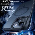 Coque Torras Guardian Magnetic Series pour iPhone 15 - Black – Image 6