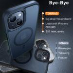 Coque Torras Guardian Magnetic Series pour iPhone 15 - Black – Image 3