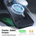 Coque Torras Guardian Magnetic Series pour iPhone 16 Pro - Black – Image 4