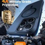 Coque Torras Guardian Magnetic Series pour iPhone 16 Pro - Black – Image 3