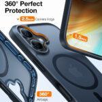 Coque Torras Guardian Magnetic Series pour iPhone 16 Plus - Black – Image 3