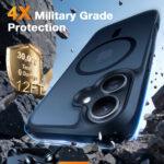 Coque Torras Guardian Magnetic Series pour iPhone 16 Plus - Black – Image 4