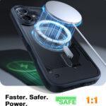 Coque Torras Guardian Magnetic Series pour iPhone 16 - Black – Image 2