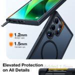 Coque Torras Guardian Magnetic Series pour Samsung Galaxy S24 Ultra - Black – Image 4