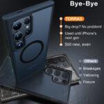 Coque Torras Guardian Magnetic Series pour Samsung Galaxy S24 Ultra - Grey – Image 3