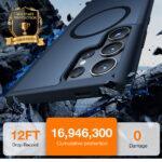 Coque Torras Guardian Magnetic Series pour Samsung Galaxy S24 Ultra - Grey – Image 2