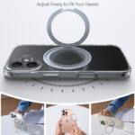 Coque Torras Ostand Pro MagSafe Series pour iPhone 16 - Clear – Image 5